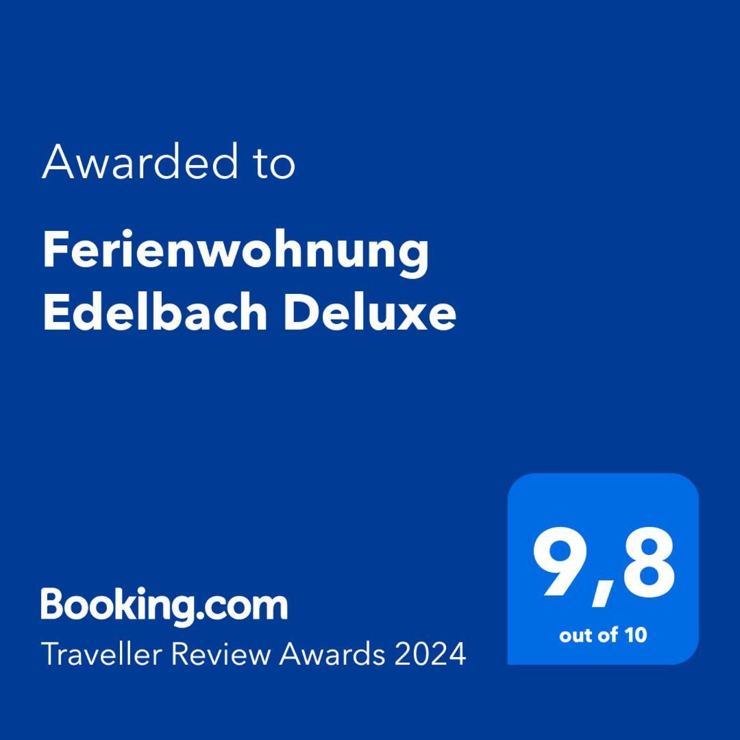 Ferienwohnung Edelbach Deluxe Sattendorf Kültér fotó